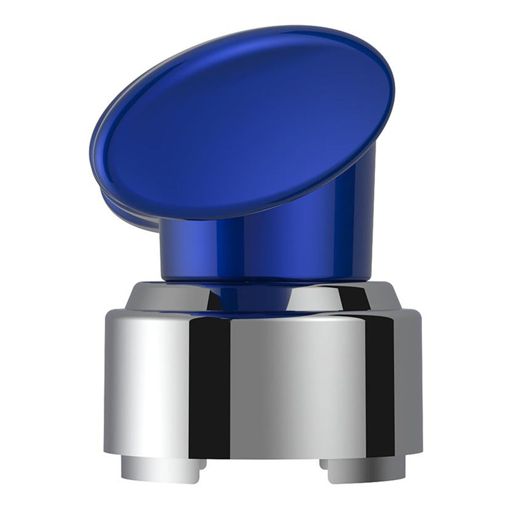 Blue T Shape Gear Knob with 9/10 Speed Adapter