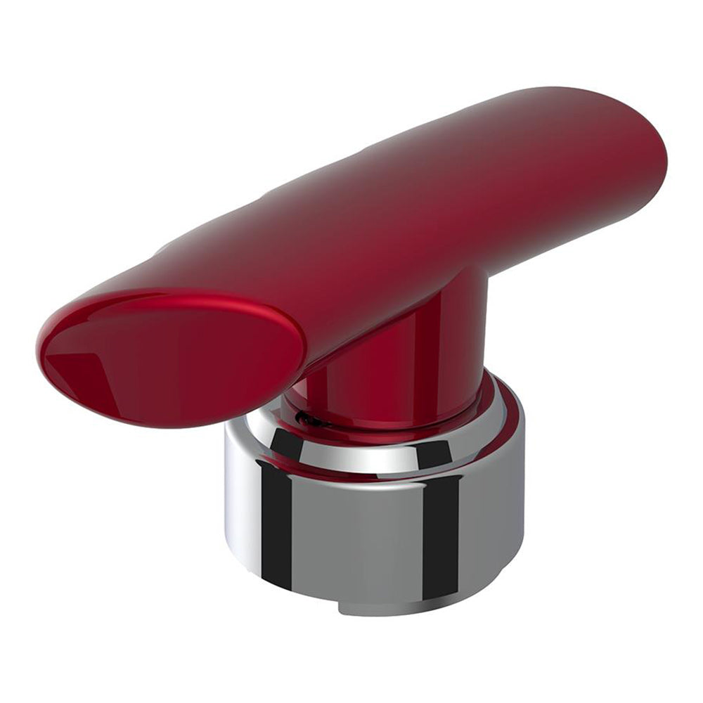 Red T Shape Gear Knob with 9/10 Speed Adapter