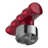 Red T Shape Gear Knob with 9/10 Speed Adapter