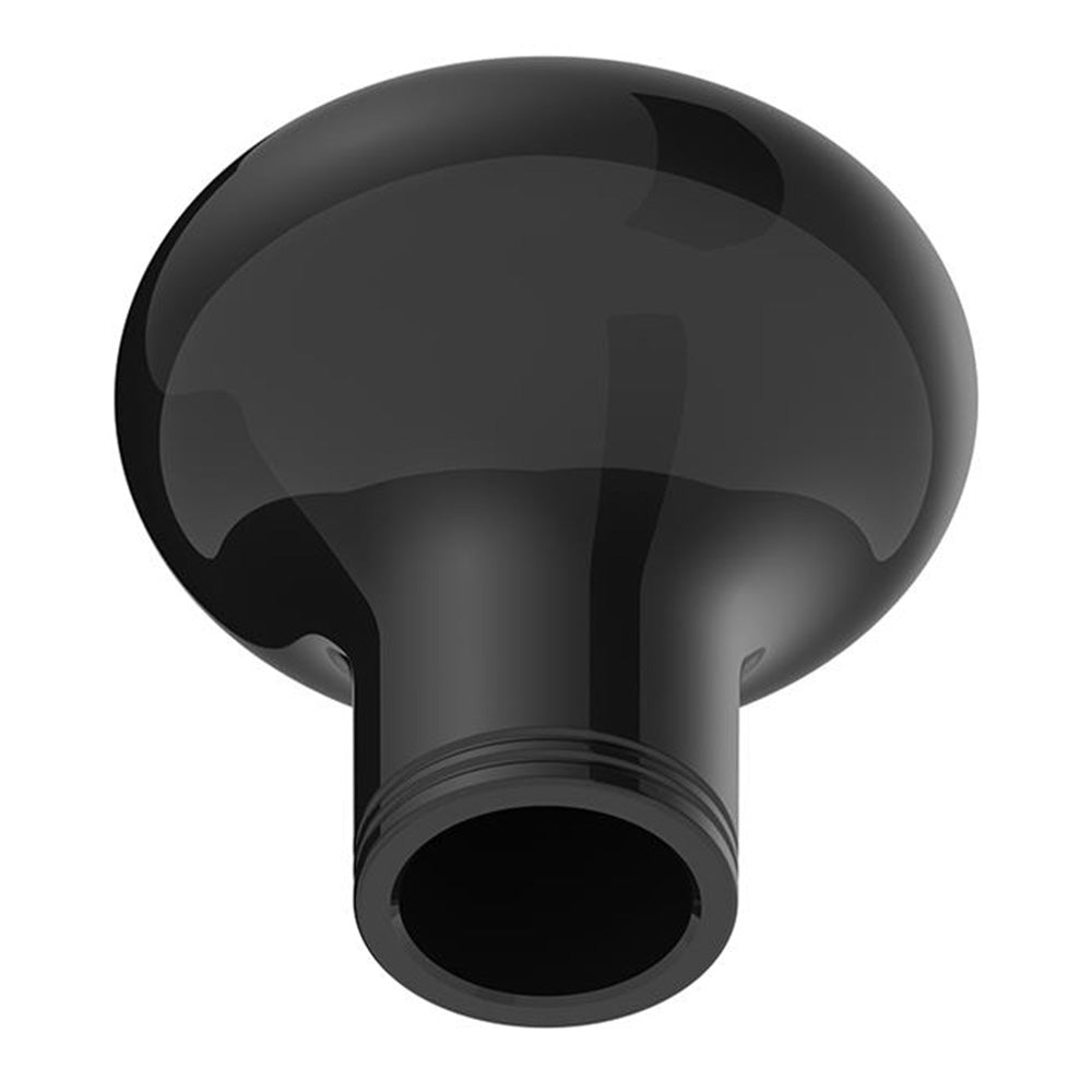 Mexico Flag Sticker on a Black Gearshift Knob - 1/2"-13 Thread-On