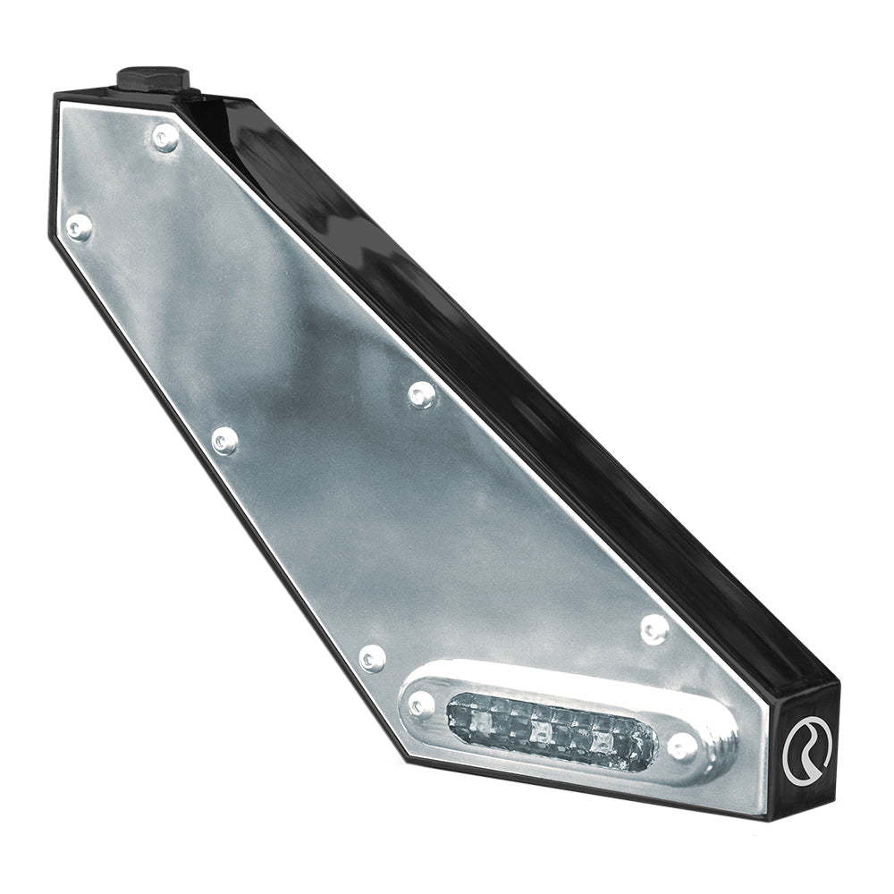 Black Billet Mirror Light Brackets