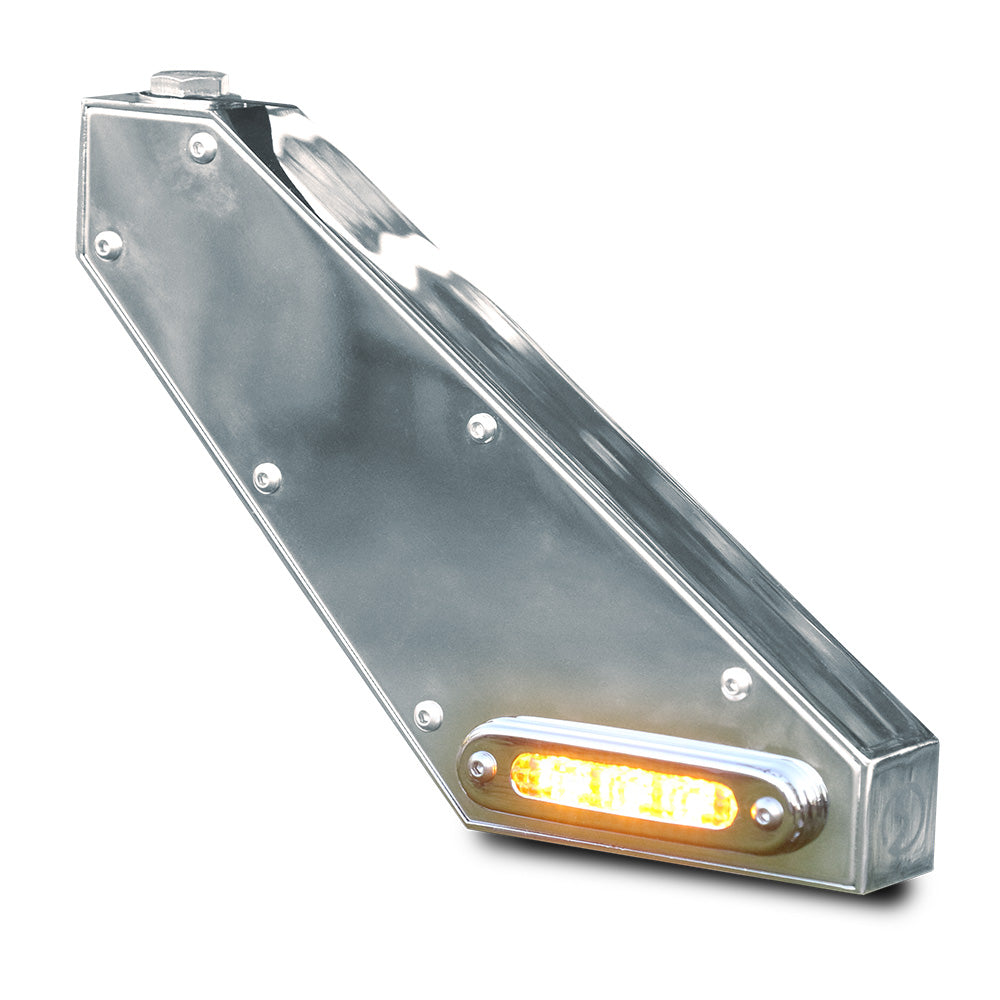 Chrome Billet Mirror Light Bracket