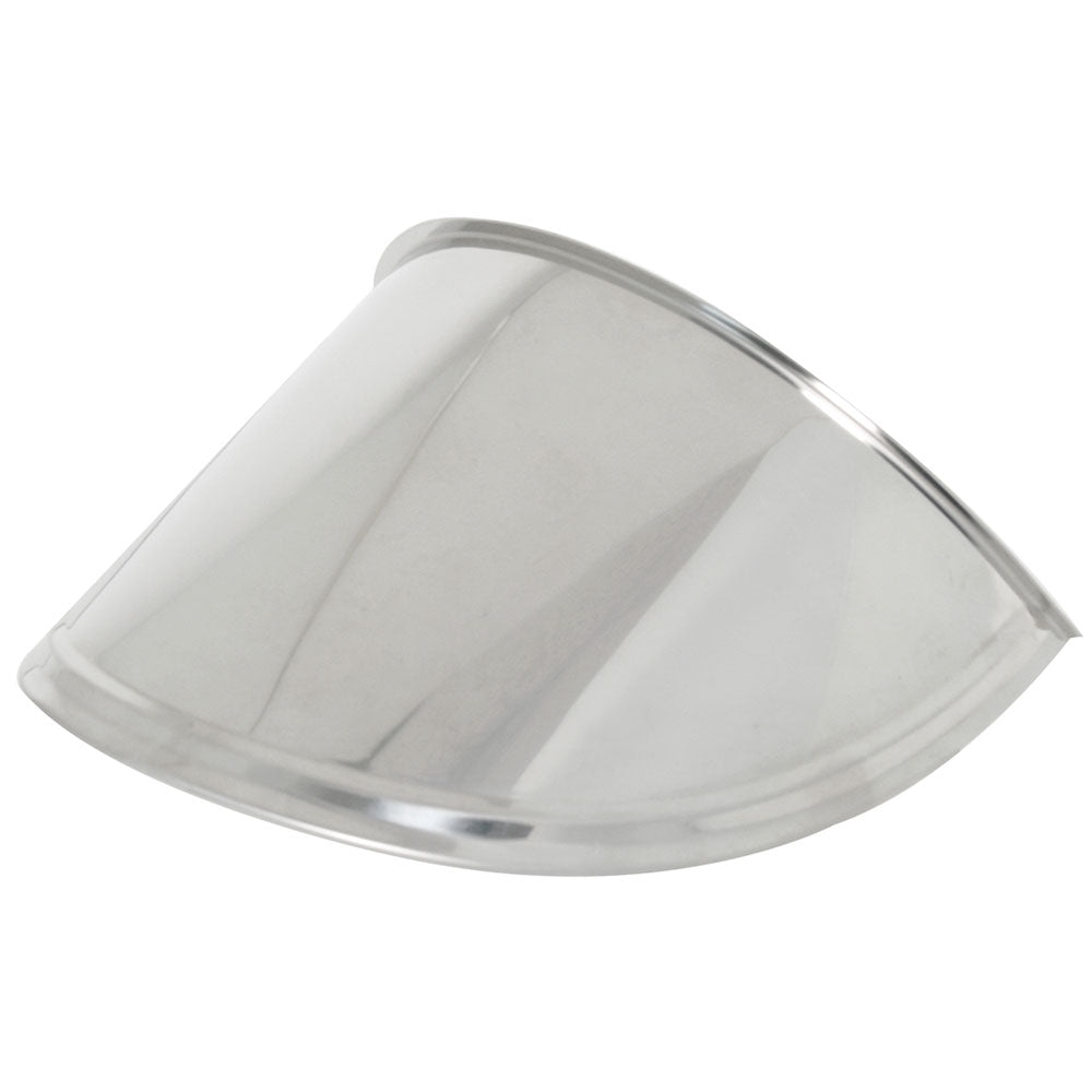 7" Stainless Steel Headlight Visor