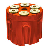 Gun Cylinder Gearshift Knob with 13/15/18 Speed Adapter - Thread On