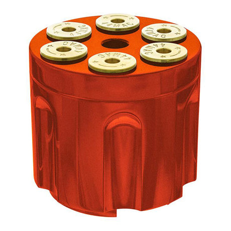 Gun cylinder gearshift knob with 13/15/18 speed adapter - thread on, another angle