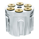 Gun Cylinder Gearshift Knob with 13/15/18 Speed Adapter - Thread On