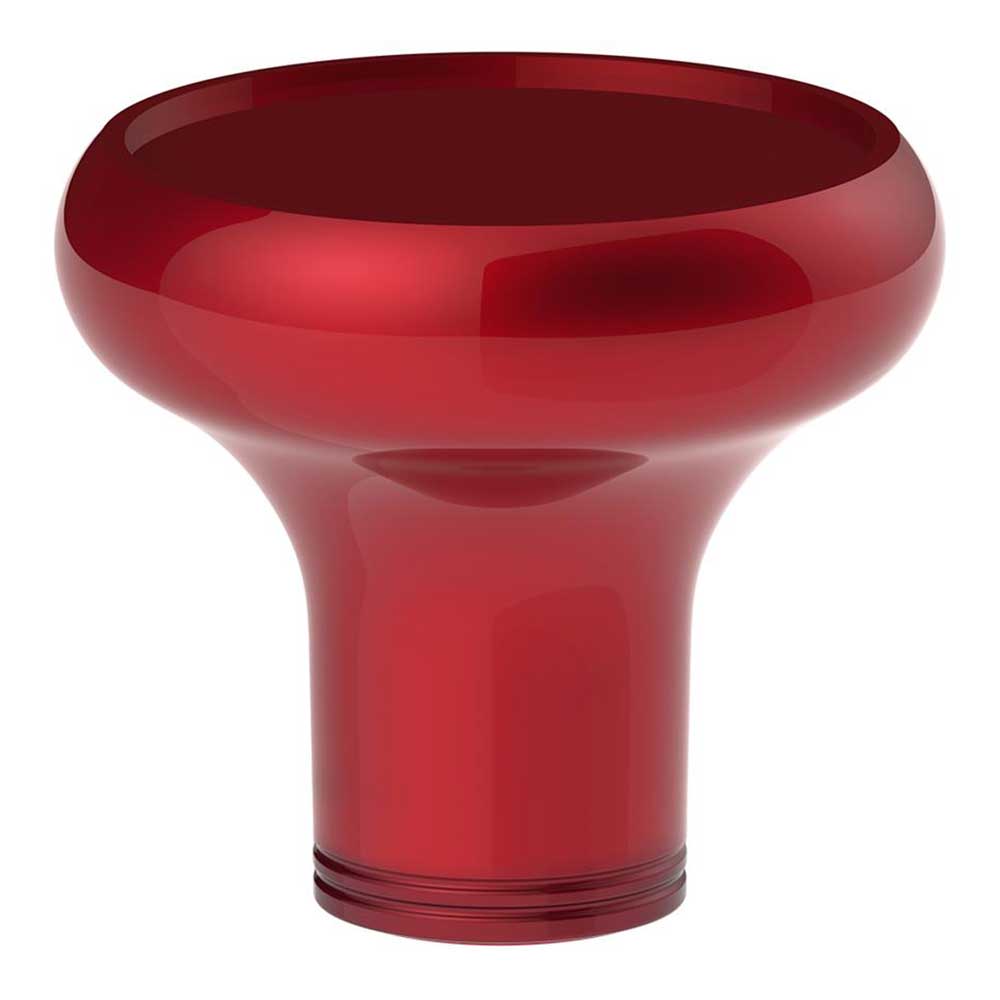 Aluminum Trailer Knobs with Multi-Color Glossy Trailer Stickers - Thread On