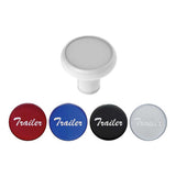 Aluminum Trailer Knobs with Multi-Color Glossy Trailer Stickers - Thread On