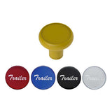 Aluminum Trailer Knobs with Multi-Color Glossy Trailer Stickers - Thread On