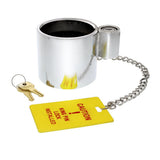 Heavy Duty Steel King Pin Lock with 12" Warning Tag for 2" diameter Kingpin