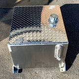 Hydraulic Aluminum Tank with Diamond Plate Top - 30 Gallons