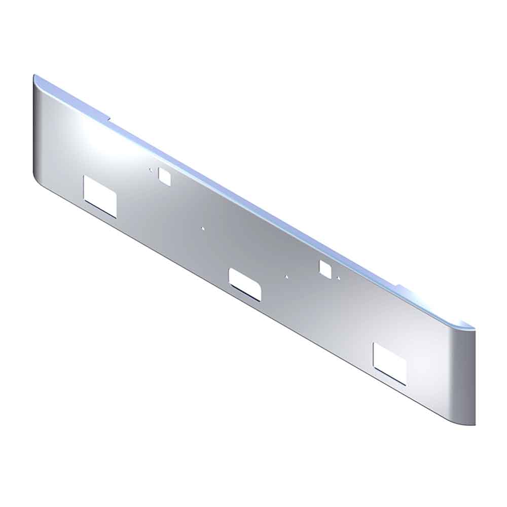 Kenworth W900B 18" Texas Square Bumper