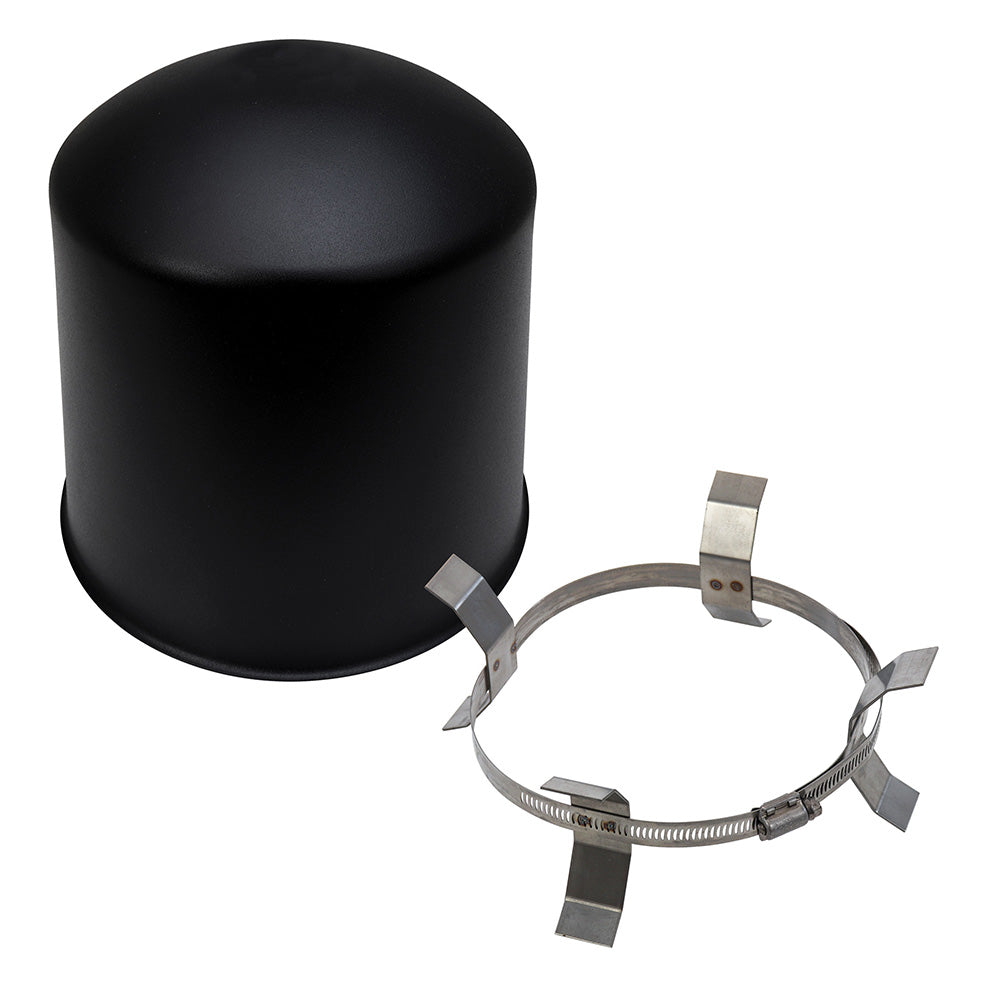 6"H Black Stealth Rear Baby Moon High Hat