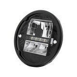 ULTRALIT 7"  LED Round Heated Headlight with White Position Light