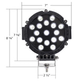 7" LED Spot Light with Aluminum Housing