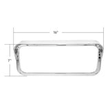 Chrome Replacement Bezel for Rectangular Projection Headlights