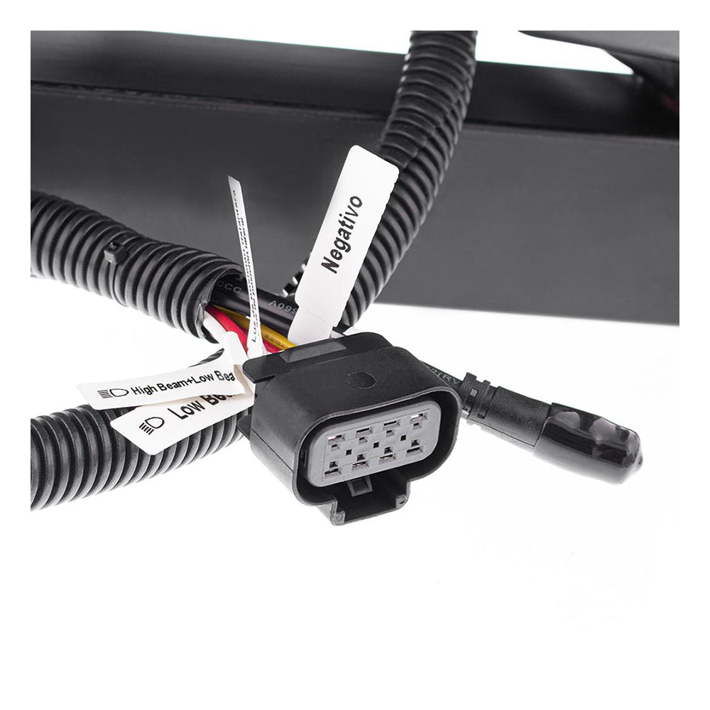 Volvo VN, VNL 2009-2017 LED Headlight with Dual Color LED Light Bars