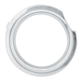 Chrome Dome Front Axle Cover Kit with 33mm Push On Nut Covers