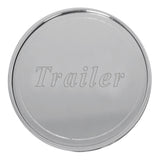 Stainless Steel Tractor/Trailer Knob Script Plate