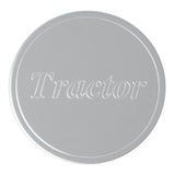 Stainless Steel Tractor/Trailer Knob Script Plate