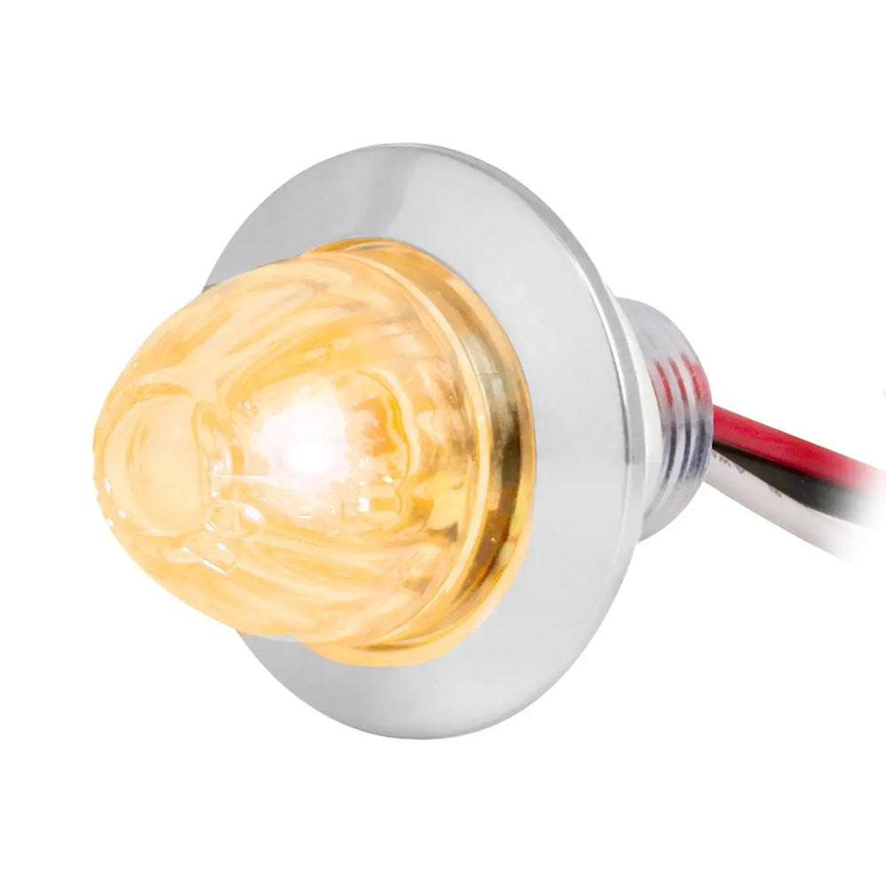 1" Dual Function Mini Push/Screw Watermelon LED Light