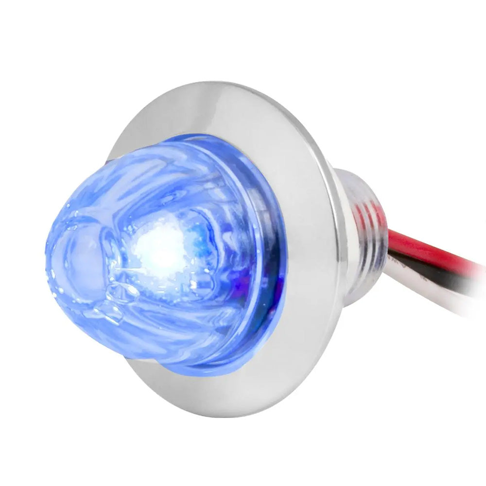 1" Dual Function Mini Push/Screw Watermelon LED Light