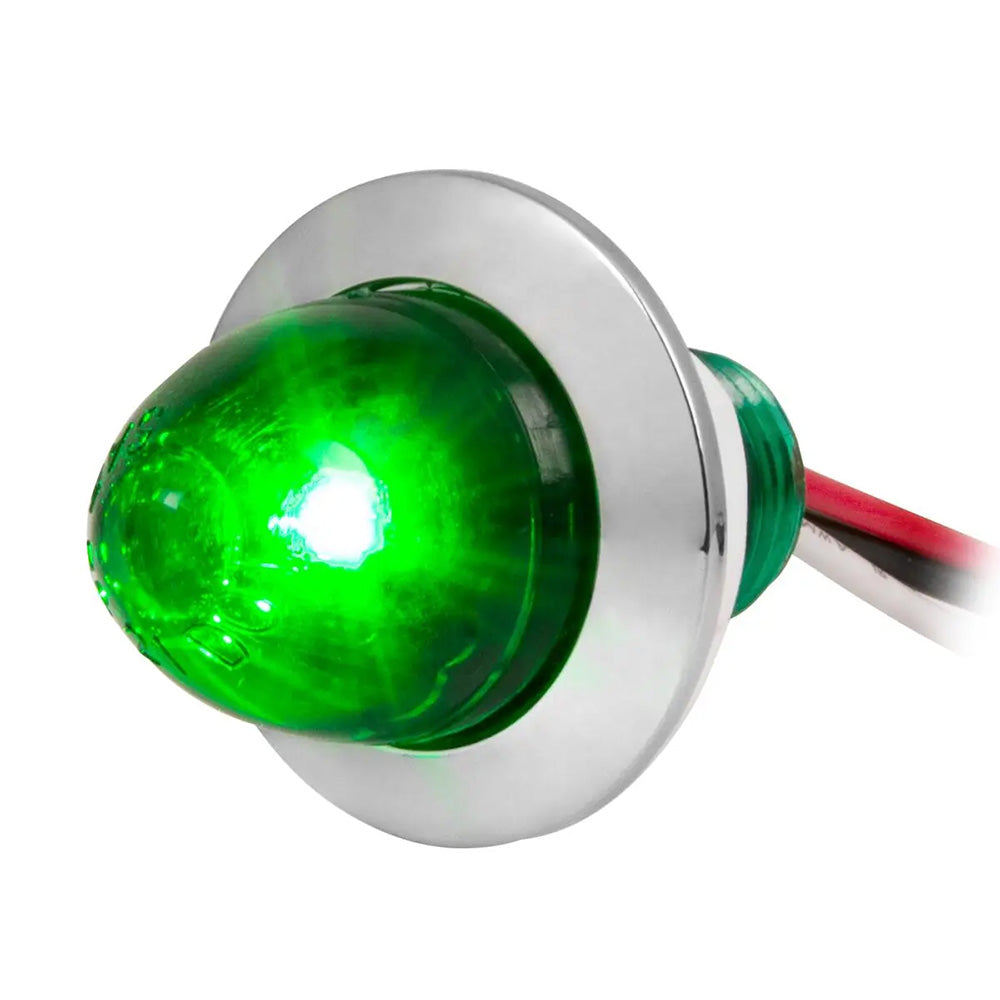 1" Dual Function Mini Push/Screw Watermelon LED Light