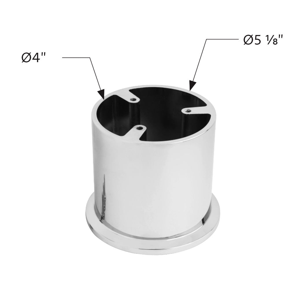 Chrome Steering Wheel Hub for 2007+ Freightliners
