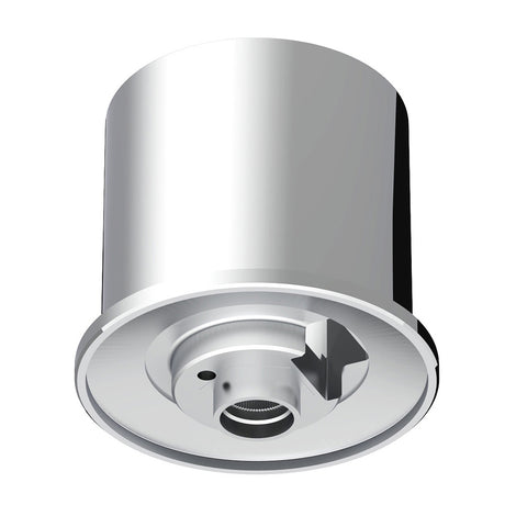 Another angle of chrome steering wheel hub for 2007+ freightliners