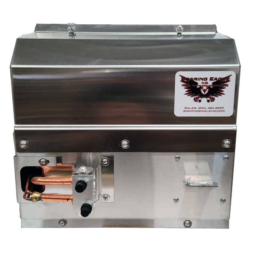 Kenworth 2015+ Stainless Steel AC Heater Box Kit with Expansion Core