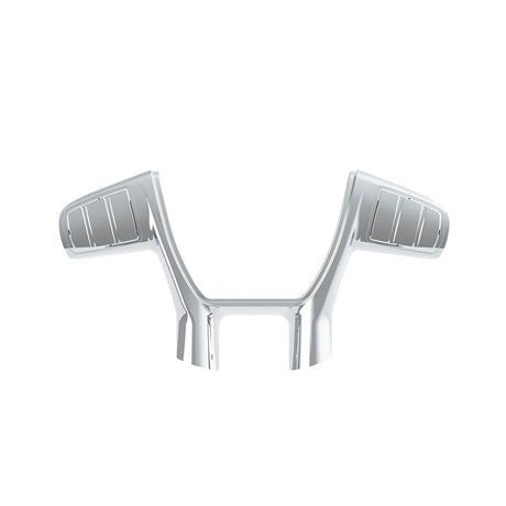 Peterbilt 579 and Kenworth T680 chrome plastic trim for united pacific YourGrip steering wheel for semi trucks