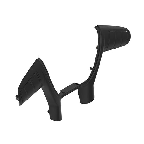 Peterbilt 579 and Kenworth T680 black plastic trim for united pacific YourGrip steering wheel, close-up
