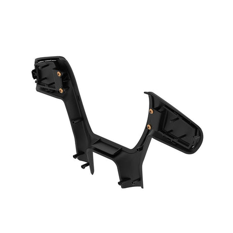 Peterbilt 579 and Kenworth T680 black plastic trim for united pacific YourGrip steering wheel, closer view