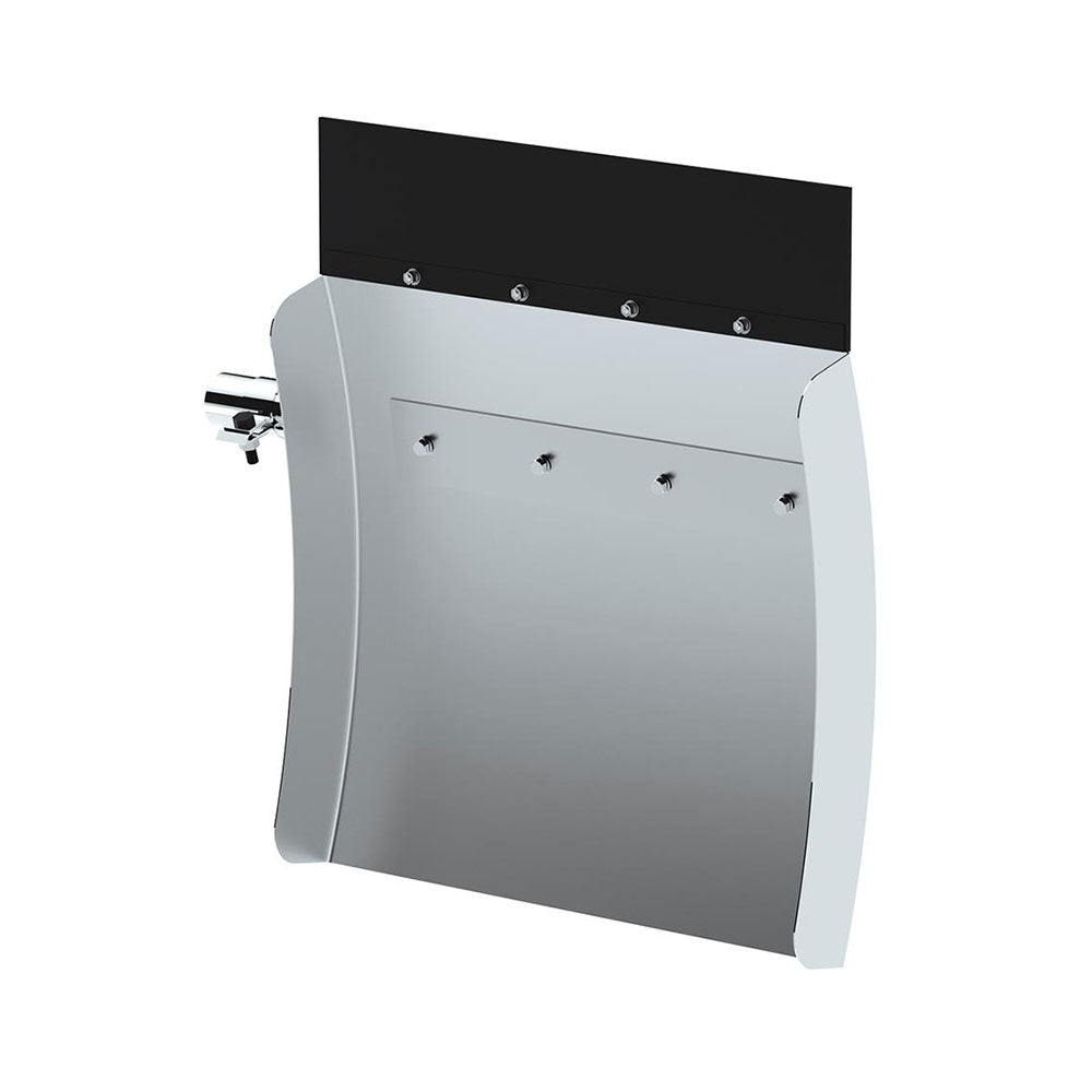 24" 430 Stainless Steel Quarter Fender with Tube Bracket Set