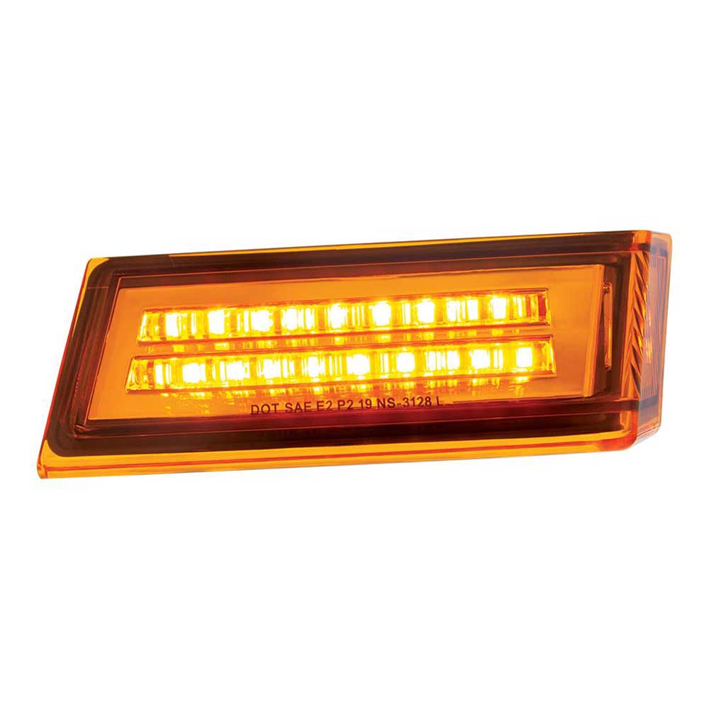 Freightliner Cascadia 2018-2022 Amber 35 LED Sequential Turn Signal Light