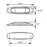 5-3/4" 3 LED ViperEye Marker Light