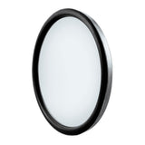 8-1/2" Stainless Steel Heated Convex Mirror Center Mount