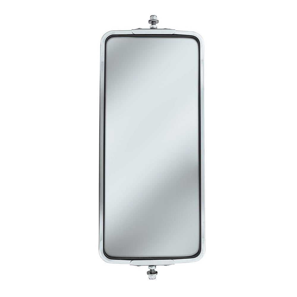 7" x 16" West Coast Stainless Steel Heated Mirror