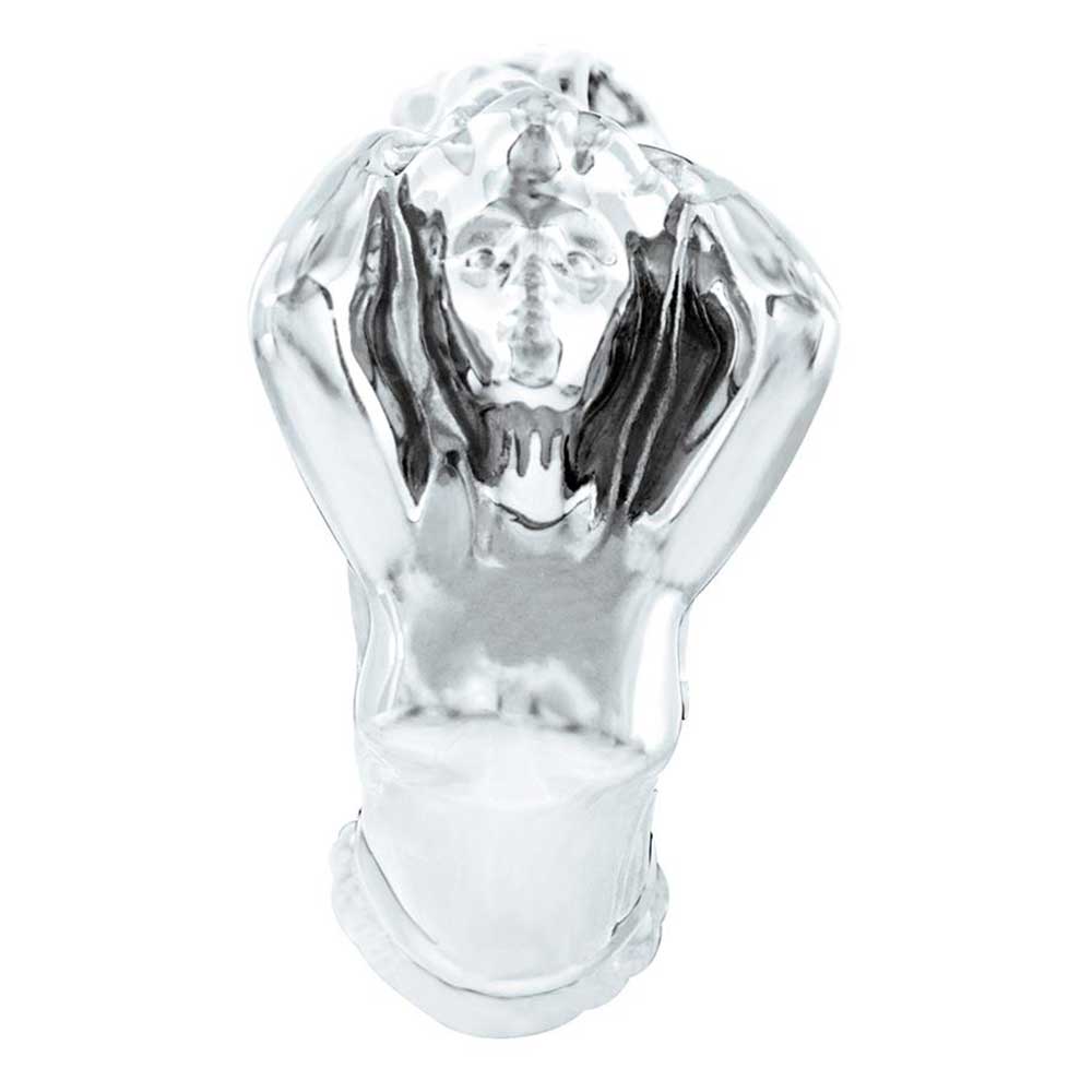 Chrome Flying Goddess Hood Ornament