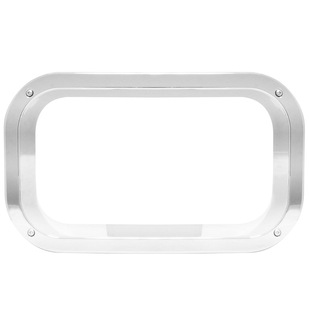 Chrome Interior View Window Trim for Freightliner FLD, Classic