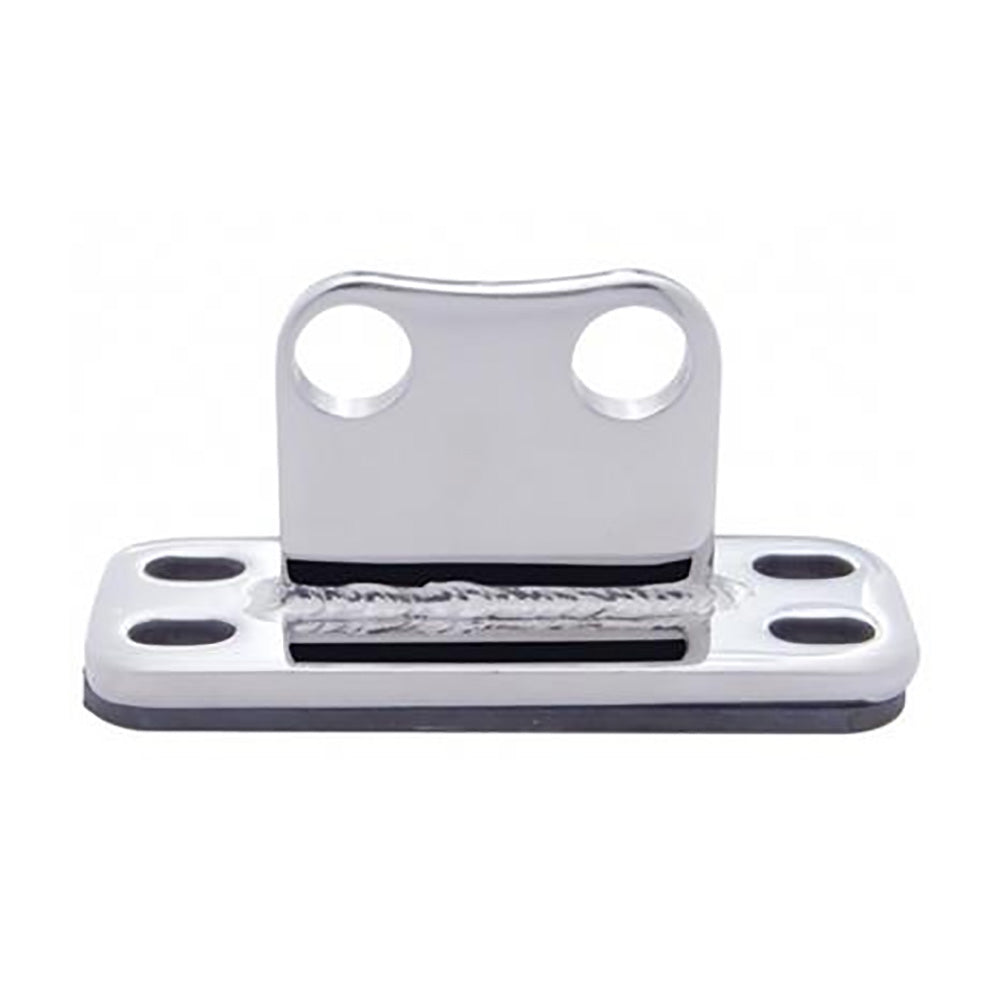 Peterbilt Stainless Steel Straight Exhaust Bracket with Grommet