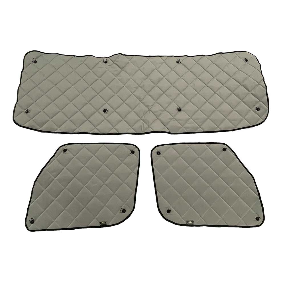 Freightliner Cascadia 2007-2017 ZenEclipse Blackout Window Covers - Grey