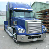 Freightliner Coronado 2010 and Older Stainless Steel Grill with 18 Louvers