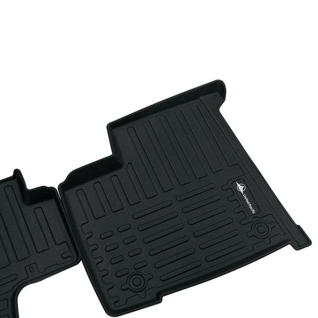 Another angle of RigGear floor mat set for Kenworth