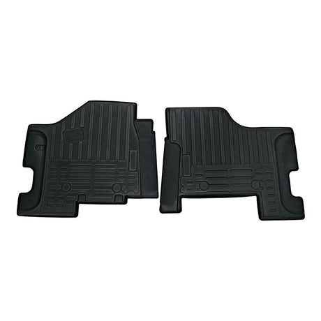 RigGear floor mat set for Peterbilt and Kenworth models, close-up