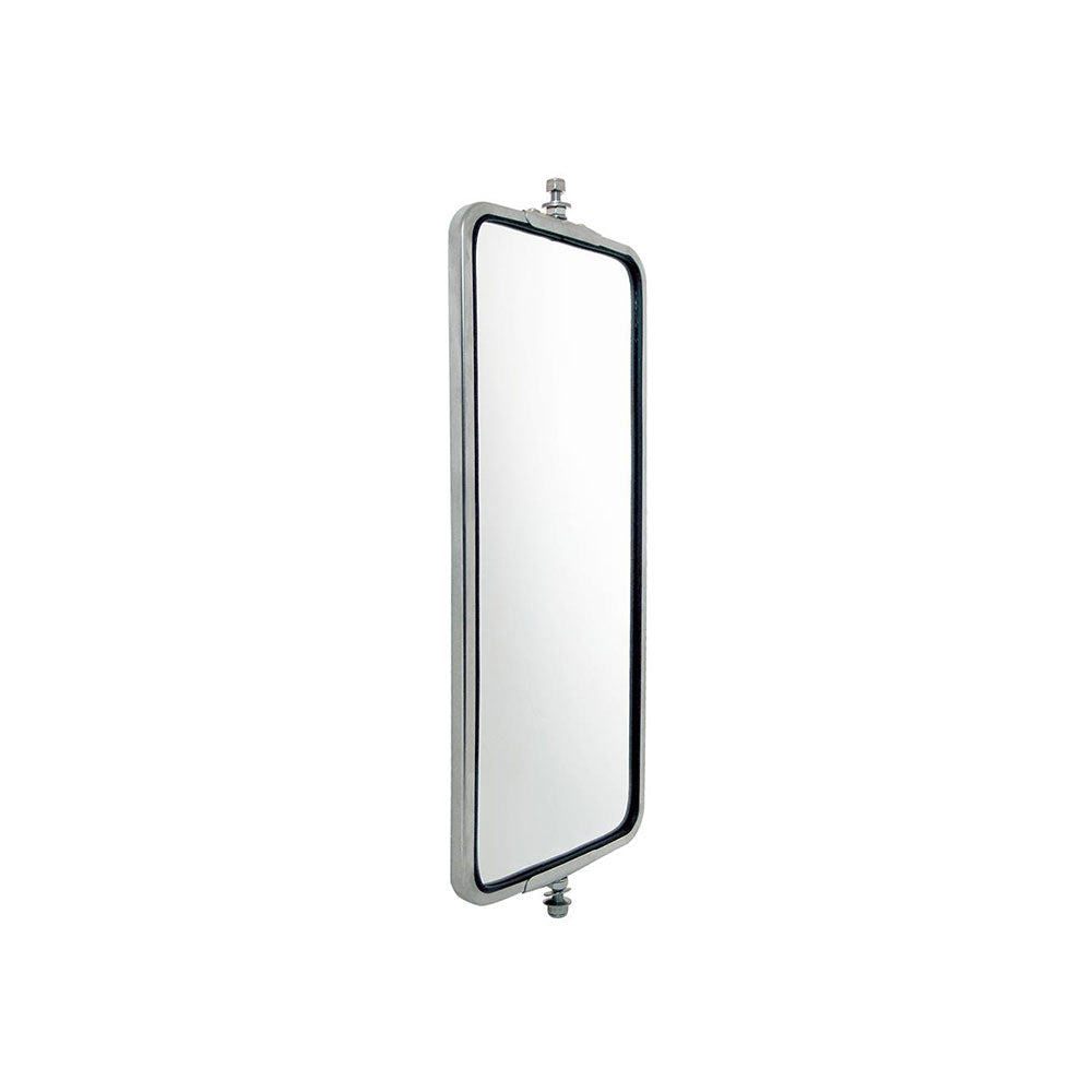 7" X 16" Stainless Steel West Coast Style Mirror with LED
