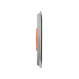 7" X 16" Stainless Steel West Coast Style Mirror with LED