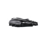 Plastic Matte Black Bucking Horse Emblem