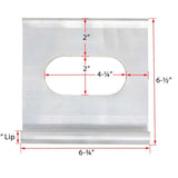 Reitnouer Trailer J-Plate Aluminum Extruded Tie-Down