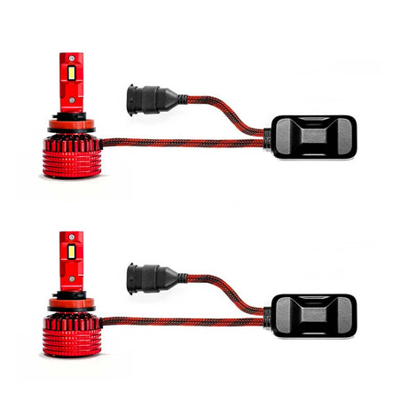 130WT H7 liquid cooled LED bulb kit, close-up
